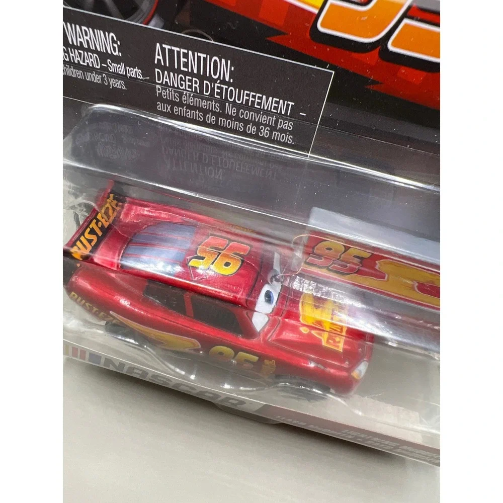 Disney Pixar Cars NASCAR Lightning McQueen Metallic Red Diecast 2024 HYB65 HXW33